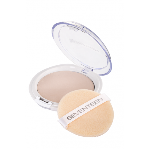 Seventeen Natural Silky Transparent Compact Powder 03 Medium Beige